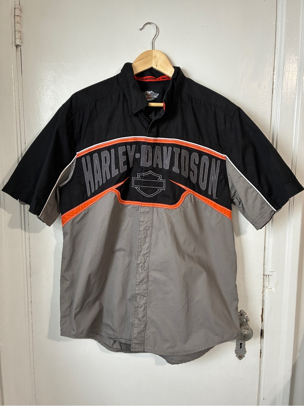 Harley Davidson Mechanic Shirt Logo Large